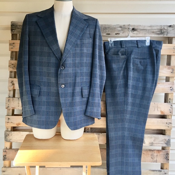 mens plaid pants size 42